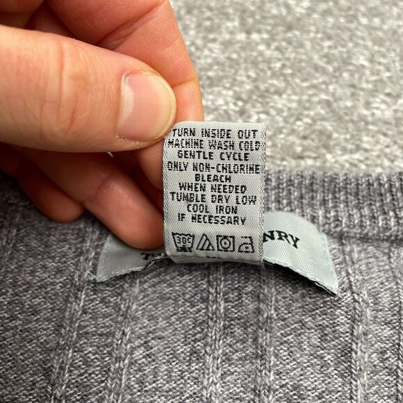 Taylor & Henry Acrylic Pullover Sweater Mens 2XLT Heather Brown V-Neck Classic - Picture 5 of 10